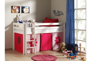 Spielbett Karolina 210x106x114 Kinderbett Massivholz...