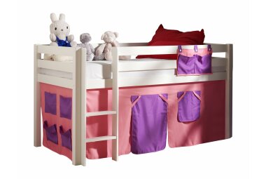 Spielbett Karolina 210x106x114 Kinderbett Massivholz...