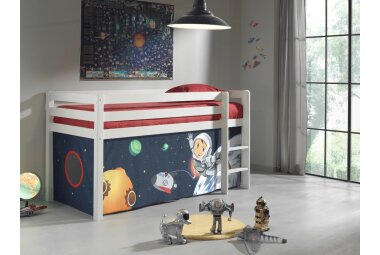 Spielbett Karolina 210x106x114 Kinderbett Massivholz...