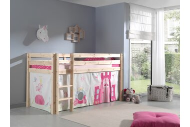 Spielbett Karolina 210x106x114 Kinderbett Massivholz...