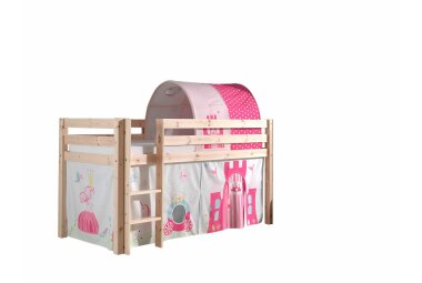 Spielbett Karolina 210x106x114 Kinderbett Massivholz...