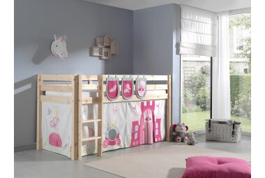 Spielbett Karolina 210x106x114 Kinderbett Massivholz...