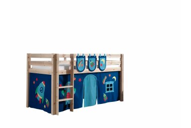 Spielbett Karolina 210x106x114 Kinderbett Massivholz...