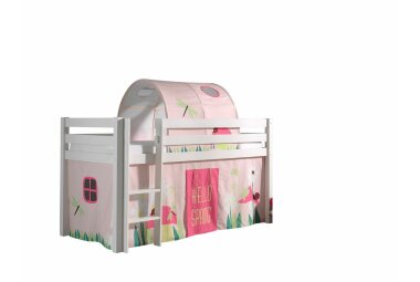 Spielbett Karolina 210x106x114 Kinderbett Massivholz...