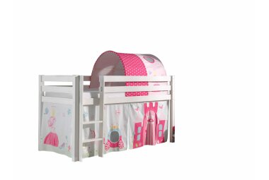 Spielbett Karolina 210x106x114 Kinderbett Massivholz...