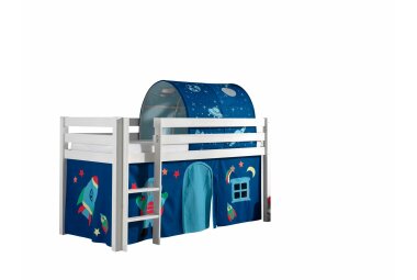 Spielbett Karolina 210x106x114 Kinderbett Massivholz...