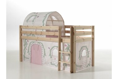 Spielbett Karolina 210x106x114 Kinderbett Massivholz...