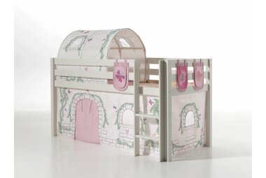 Spielbett Karolina 210x106x114 Kinderbett Massivholz...