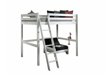 Hochbett Karolina 209x215x190 Kinderbett Massivholz...