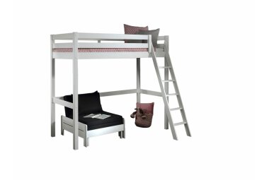 Hochbett Karolina 209x165x190 Kinderbett Massivholz...