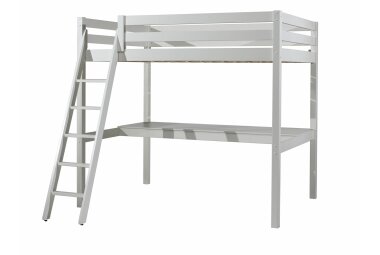 Hochbett Karolina 209x215x190 Kinderbett Massivholz...