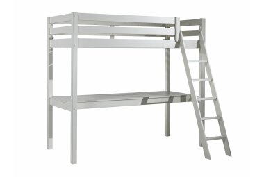 Hochbett Karolina 209x165x190 Kinderbett Massivholz...