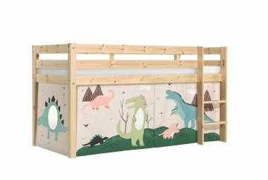 Spielbett Karolina 210x106x114 Kinderbett Massivholz...