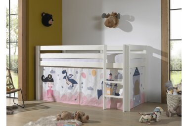 Spielbett Karolina 210x106x114 Kinderbett Massivholz...