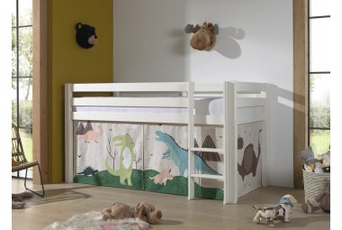 Spielbett Karolina 210x106x114 Kinderbett Massivholz...