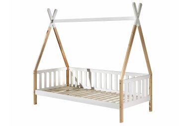 Zeltbett Karyn 206x96x185 Kinderbett Massivholz...