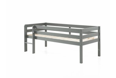 Kojenbett Karolina 208x105x83 Kinderbett Massivholz Grau...