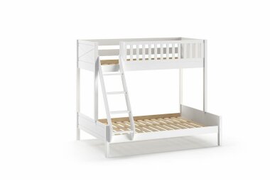 Etagenbett Karyl 208x158x175 Familienbett Massivholz...