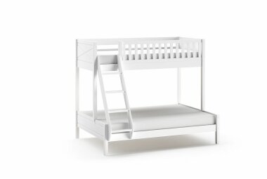 Etagenbett Karyl 208x158x175 Familienbett Massivholz...