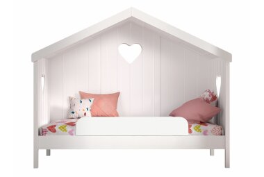 Hausbett Kamila 213x99x172 Kinderbett Massivholz+MDF...