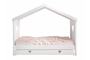 Hausbett Kamila 213x99x172 Kinderbett Massivholz+MDF...