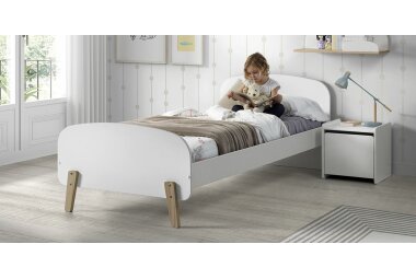 Kinderzimmer Set Karilynn 206x95x73 Massivholz+MDF...