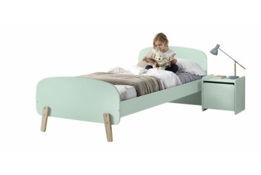 Kinderzimmer Set Karilynn 206x95x73 Massivholz+MDF...