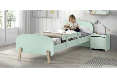 Kinderzimmer Set Karilynn 206x95x73 Massivholz+MDF...