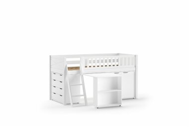 Spielbett Karyl 208x135x114 Kinderbett Hochbett...