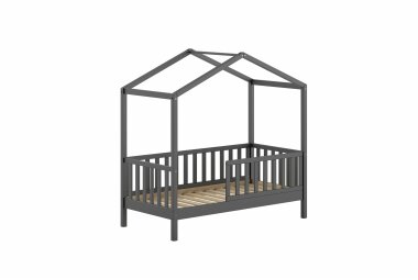 Juniorbett Karie 148x76x151 Kinderbett Massivholz...