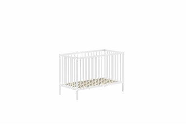 Babybett Kara-lynn 124x65x84 Gitterbett Massivholz Buche...