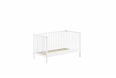 Babybett Kara-lynn 144x76x84 Gitterbett Massivholz Buche...