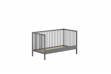 Babybett Kara-lynn 144x76x84 Wiege Massivholz Buche...