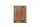 Kleiderschrank Kameko 148x55x200 MDF+Massivholz Schwarz/Cognac 17069