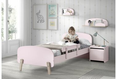 Absturzschutz Karilynn 91x6x25 Fallschutz MDF rosa 17134