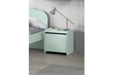 Nachtkonsole Karilynn 40x36x41 Nachtkommode MDF mintgrün 17141