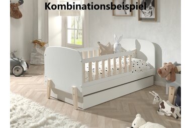 Bettschublade Karilynn 139x74x14 MDF+Massivholz...