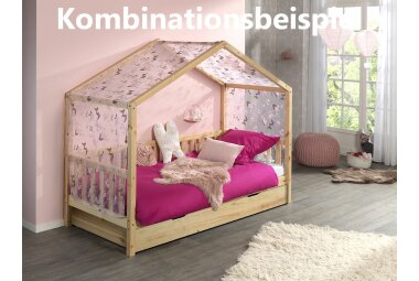 Bettschublade Kapua 199x94x19 Massivholz+Holzwerkstoff Natur 17222