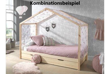 Bettschublade Kapua 199x94x19 Massivholz+Holzwerkstoff Natur 17222