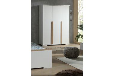 Kleiderschrank Kariotta 146x56x195 Holzwerkstoff...