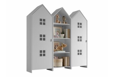 Regalschrank Set Kania 173x37x171 Standregal MDF...